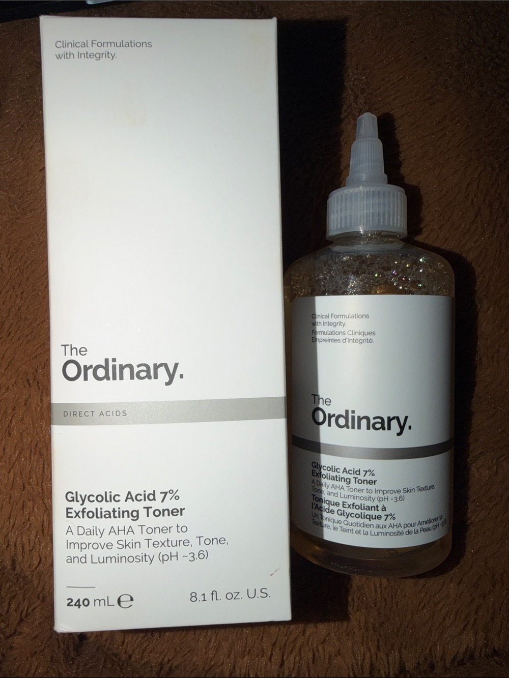 The Ordinary Glycolic Acid 7% Exfoliating Toner — NIB 8.1 oz viral